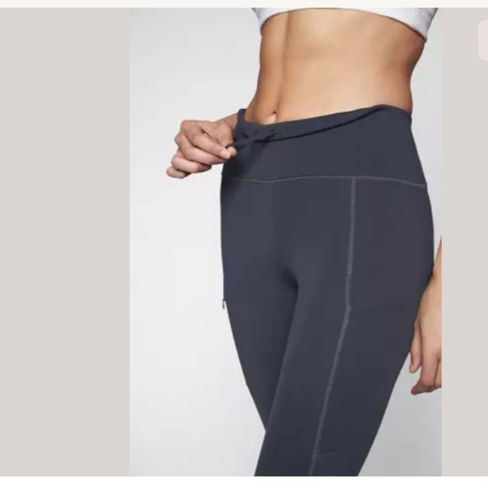 ATHLETA All In 7/8 Tight Leggings Navy NWT - Picture 2 of 3